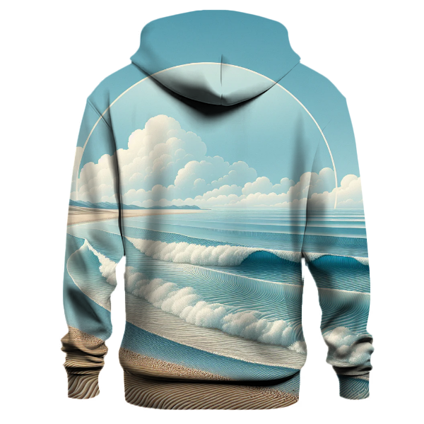 Serene Ocean Shores Hoodie