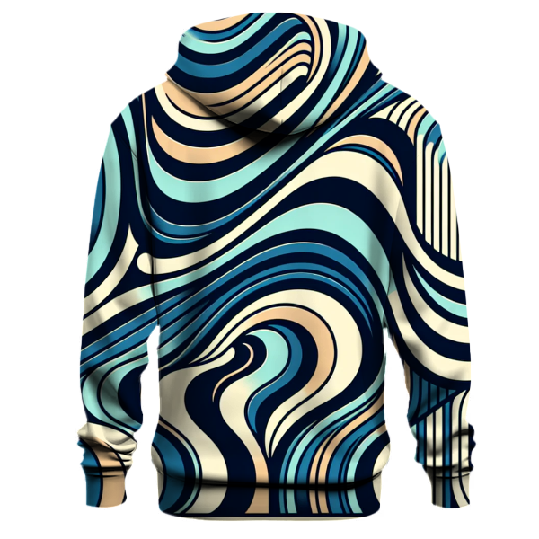 Retro Wave Stripe Hoodie