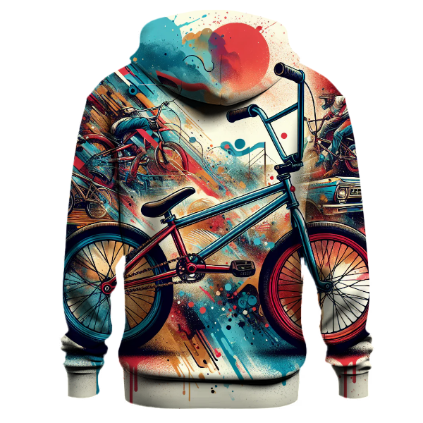 Vintage BMX Thrill Hoodie