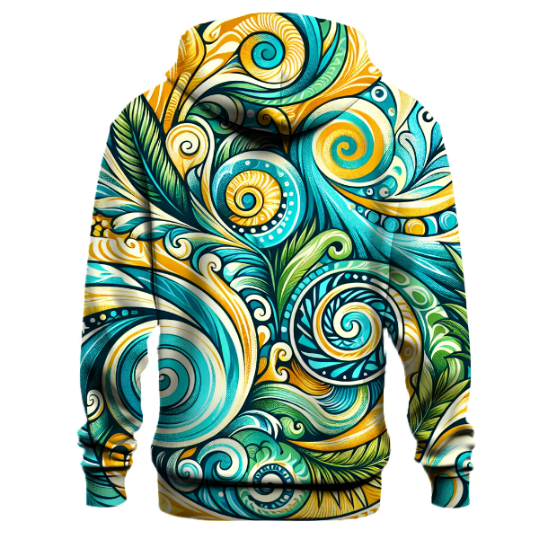 Tropical Breeze Whirl Hoodie