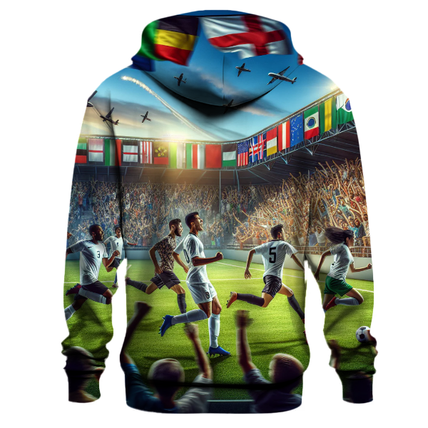 Soccer Goal Celebration Hoodie