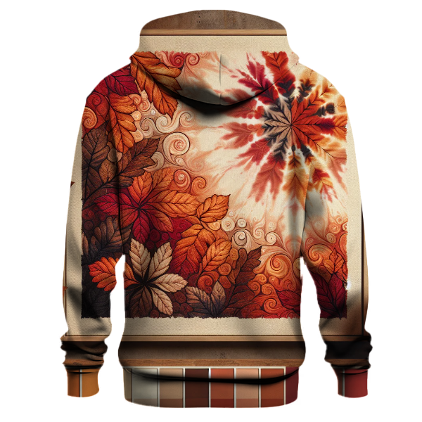 Vintage Autumn Leaves Hoodie