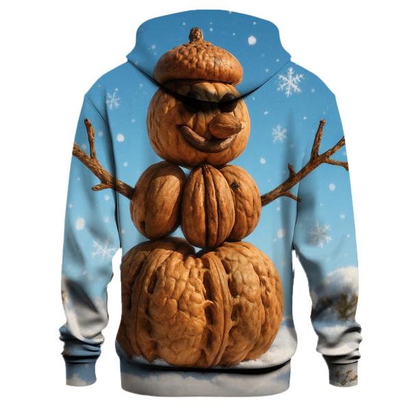 Festive Nutty Snowman Hoodie