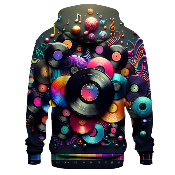 Groovy Vinyl Records Hoodie