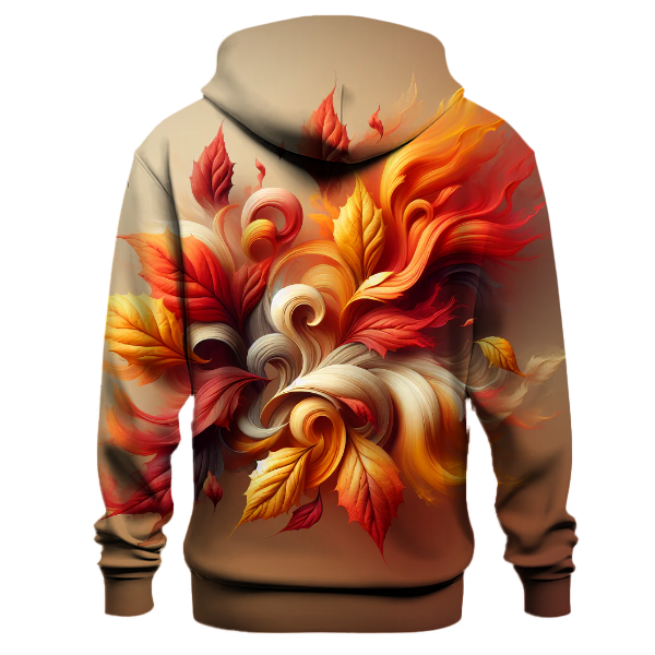 Dancing Flames of Autumn Hoodie