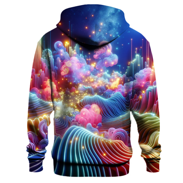 Neon Dreams Escape Hoodie