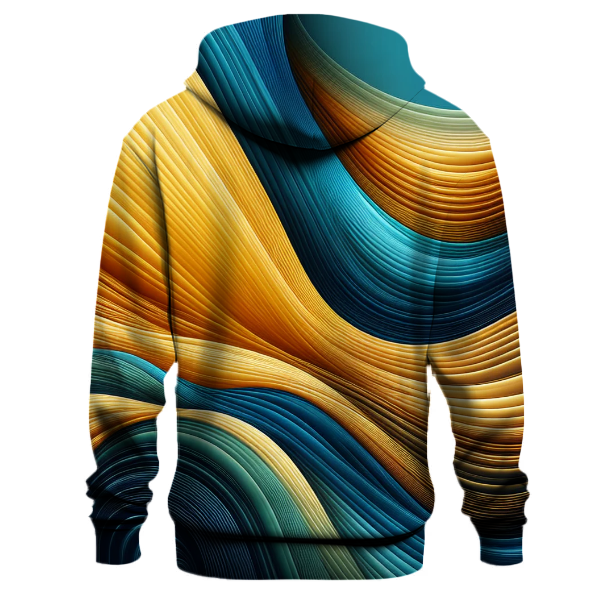 Citrine Wave Hoodie