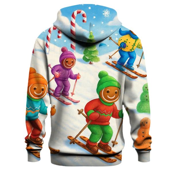 Gingerbread Ski Adventure Hoodie
