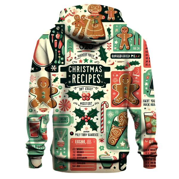 Classic Christmas Recipe Hoodie
