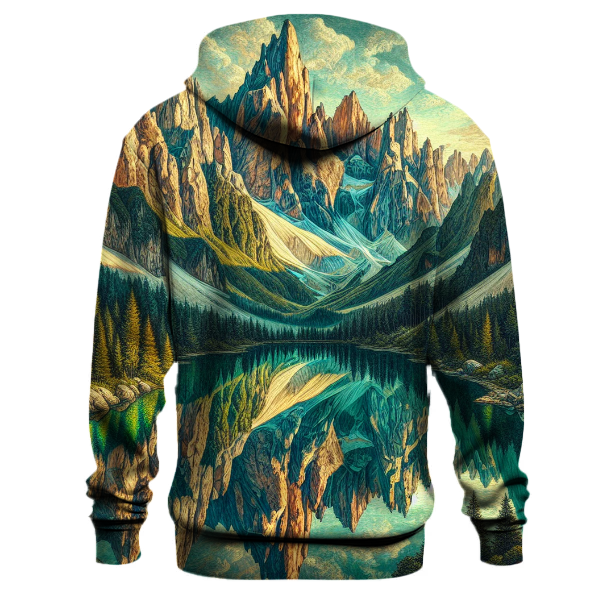 Majestic Mountain Reflection Hoodie