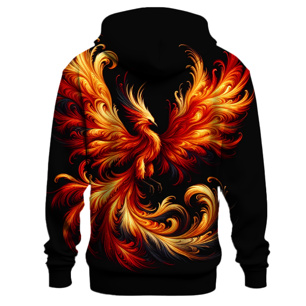 Phoenix Flame Dance Hoodie