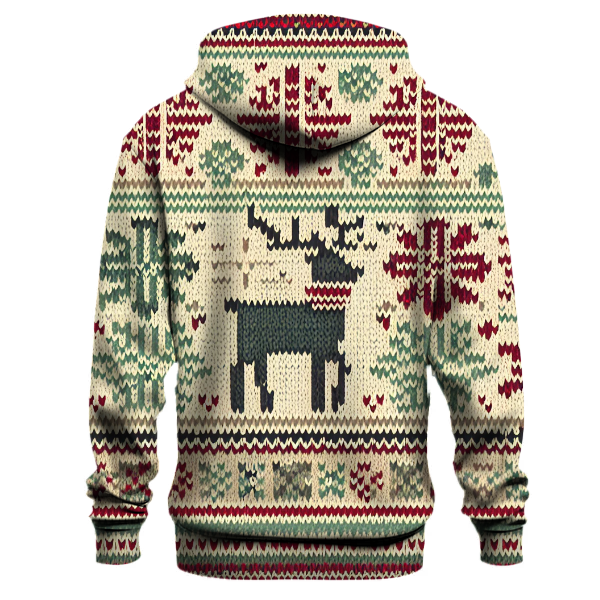 Cozy Christmas Sweater Vibes Hoodie