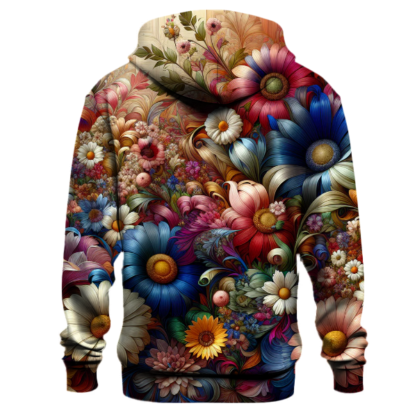 Bold and Beautiful Floral Patterns Hoodie