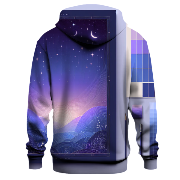 Midnight Sky Cascade Hoodie