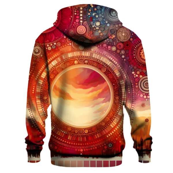Bohemian Sunset Radiance Hoodie