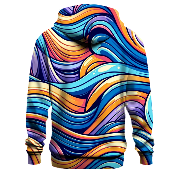 Retro Wave Spectrum Hoodie