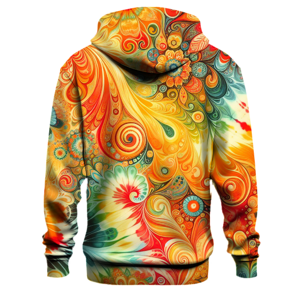 Tangerine Dream Burst Hoodie