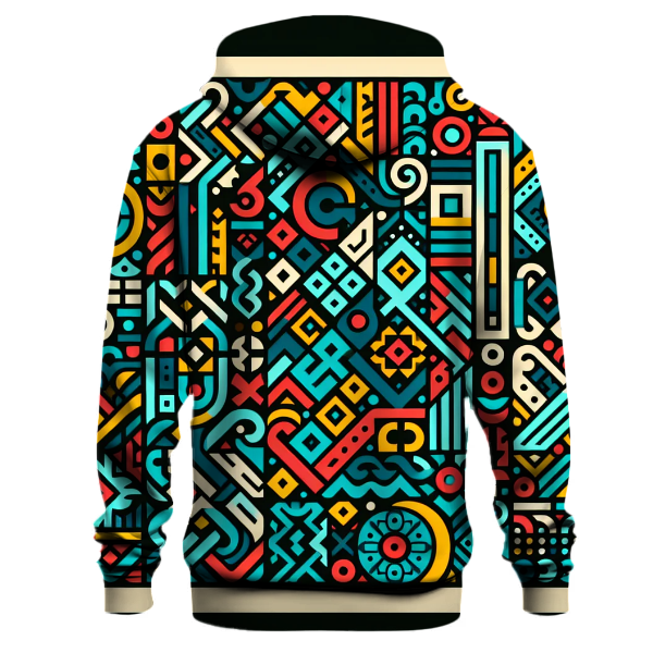 Cultural Mosaic Patterns Hoodie