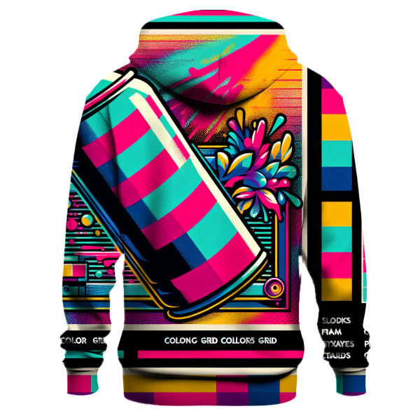 Neon Street Graffiti Hoodie