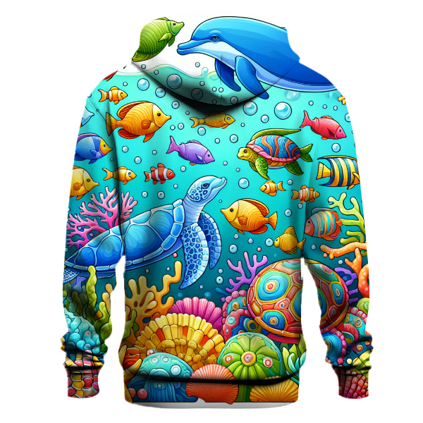 Playful Underwater Adventure Hoodie