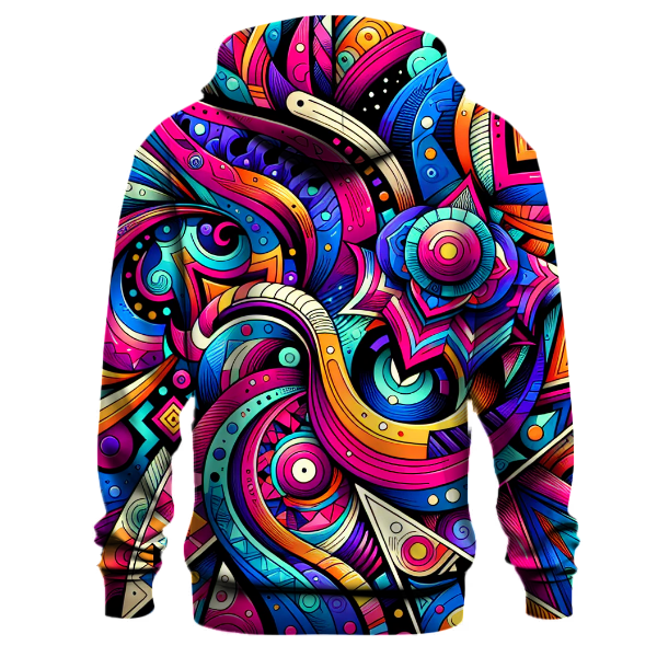 Techno Pop Illusion Hoodie