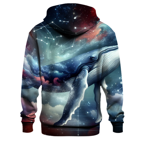 Cosmic Whale Odyssey Hoodie
