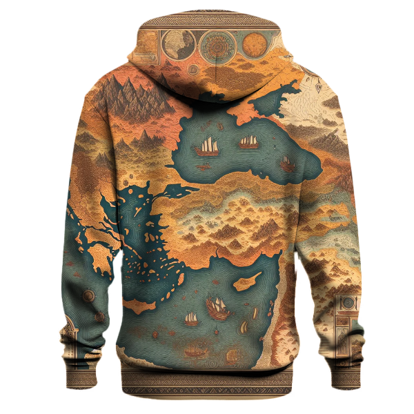 Charming Vintage Maps Hoodie