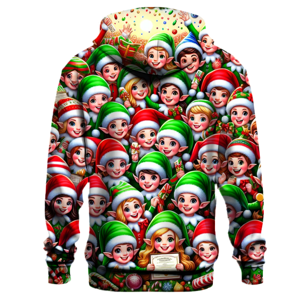 Elf School Graduates Hoodie
