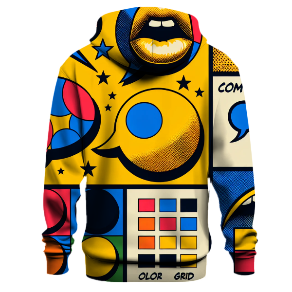 Abstract Pop Art Explosion Hoodie