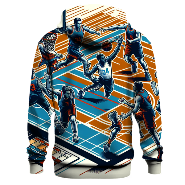 Basketball Court Beat Hoodie