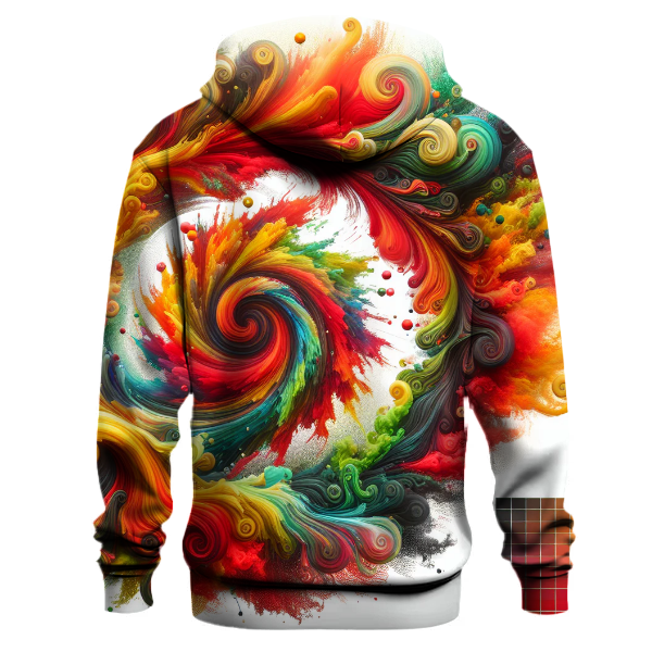 Fiesta Colors Tie-Dye Hoodie