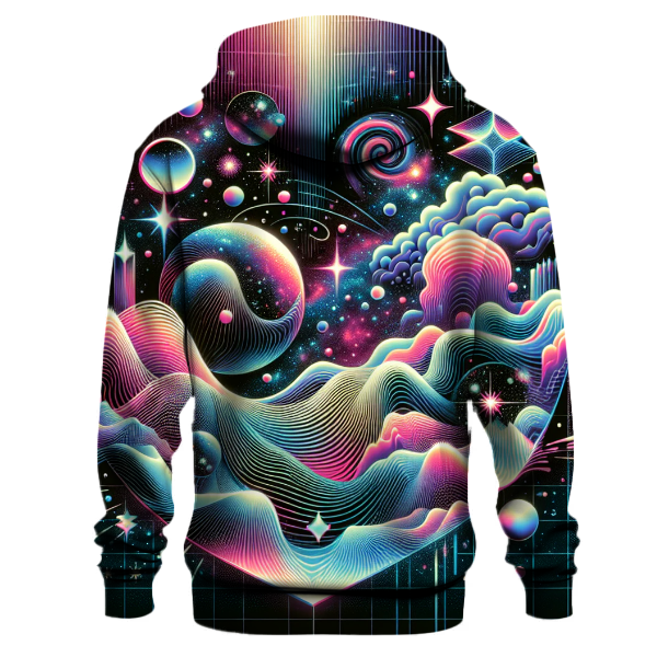 Celestial Synth Horizons Hoodie