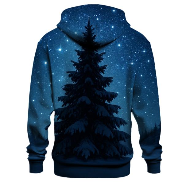 Majestic Christmas Starry Night Hoodie