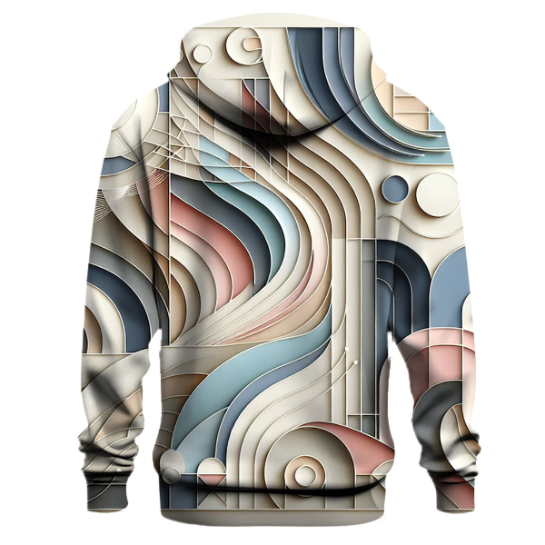 Elegant Geometric Harmony Hoodie