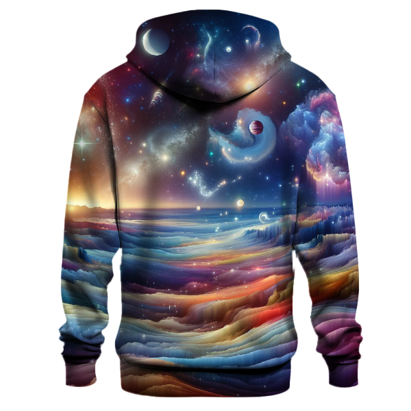 Whimsical Stargazer Dreamscape Hoodie
