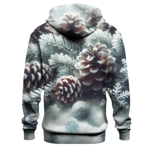 Frosted Pine Cones Hoodie