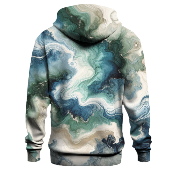 Serene River Flow Hoodie