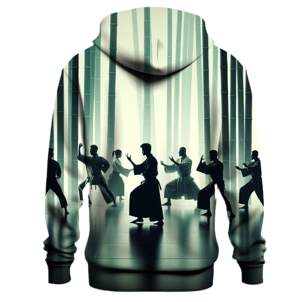 Martial Arts Shadows Hoodie