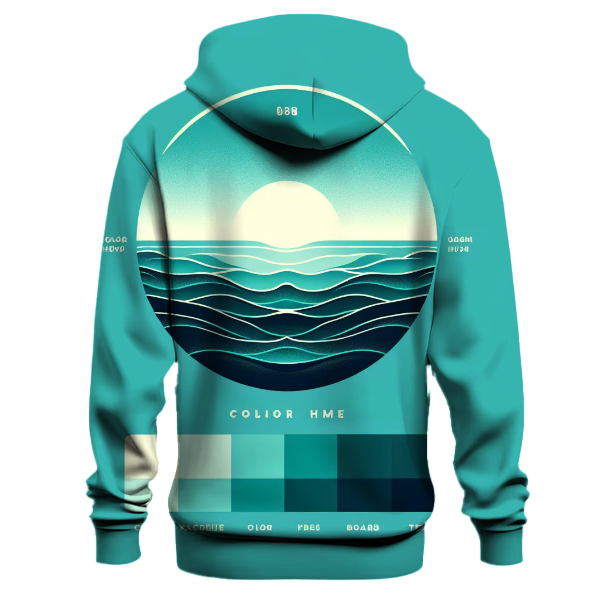 Seafoam Splash Gradient Hoodie