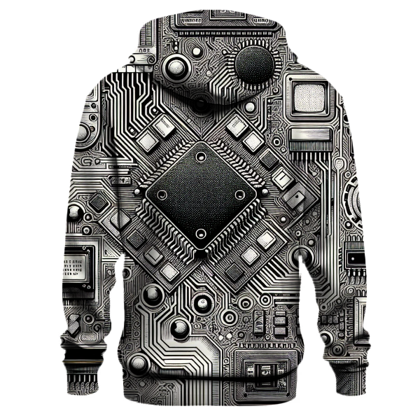Retro Tech Tribute Hoodie
