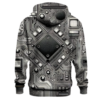 Retro Tech Tribute Hoodie