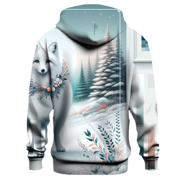 Arctic Fox Holiday Hoodie