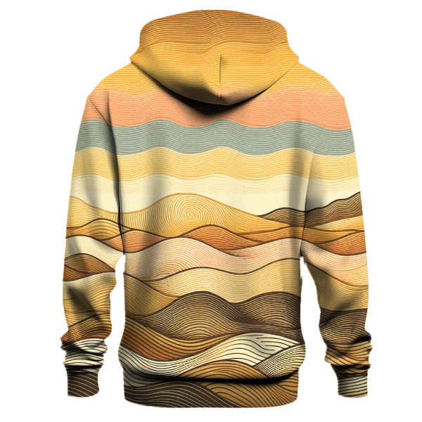 Desert Mirage Waves Hoodie