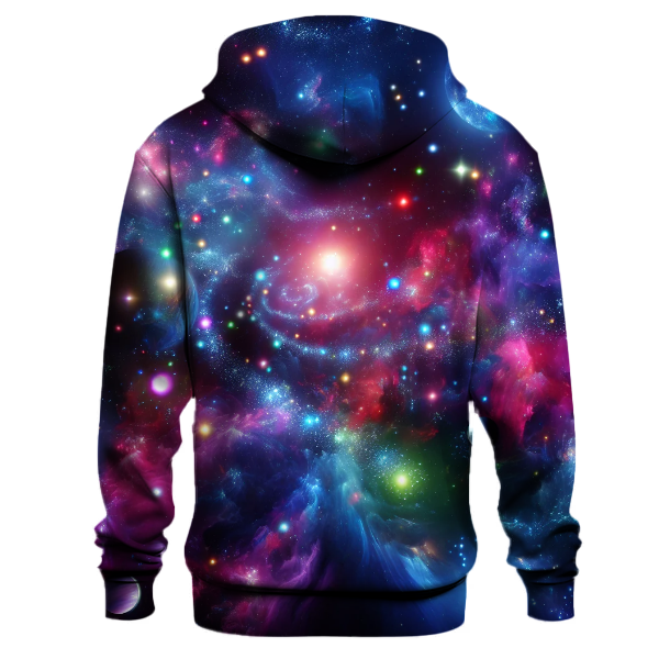 Neon Galaxy Explorer Hoodie