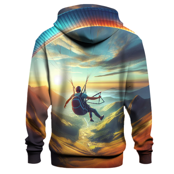 Paragliding Panorama Hoodie