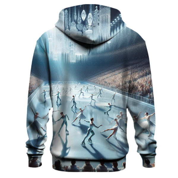 Skating Figure Elegance Hoodie