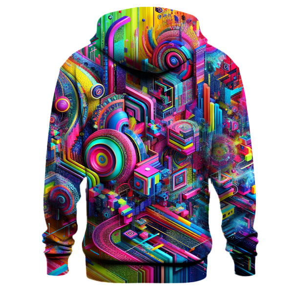 Electric Abstract Expressions Hoodie