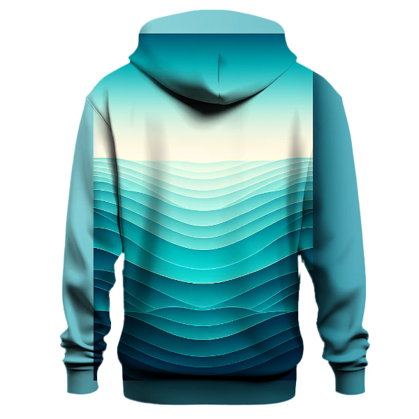 Serenity Wave Gradient Hoodie