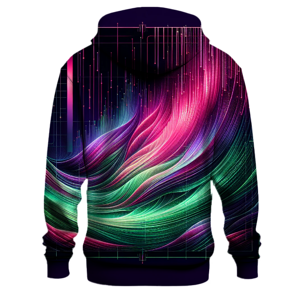 Celestial Aurora Glow Hoodie