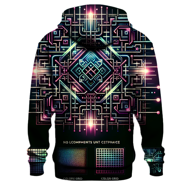 Luminous Lattice Hoodie